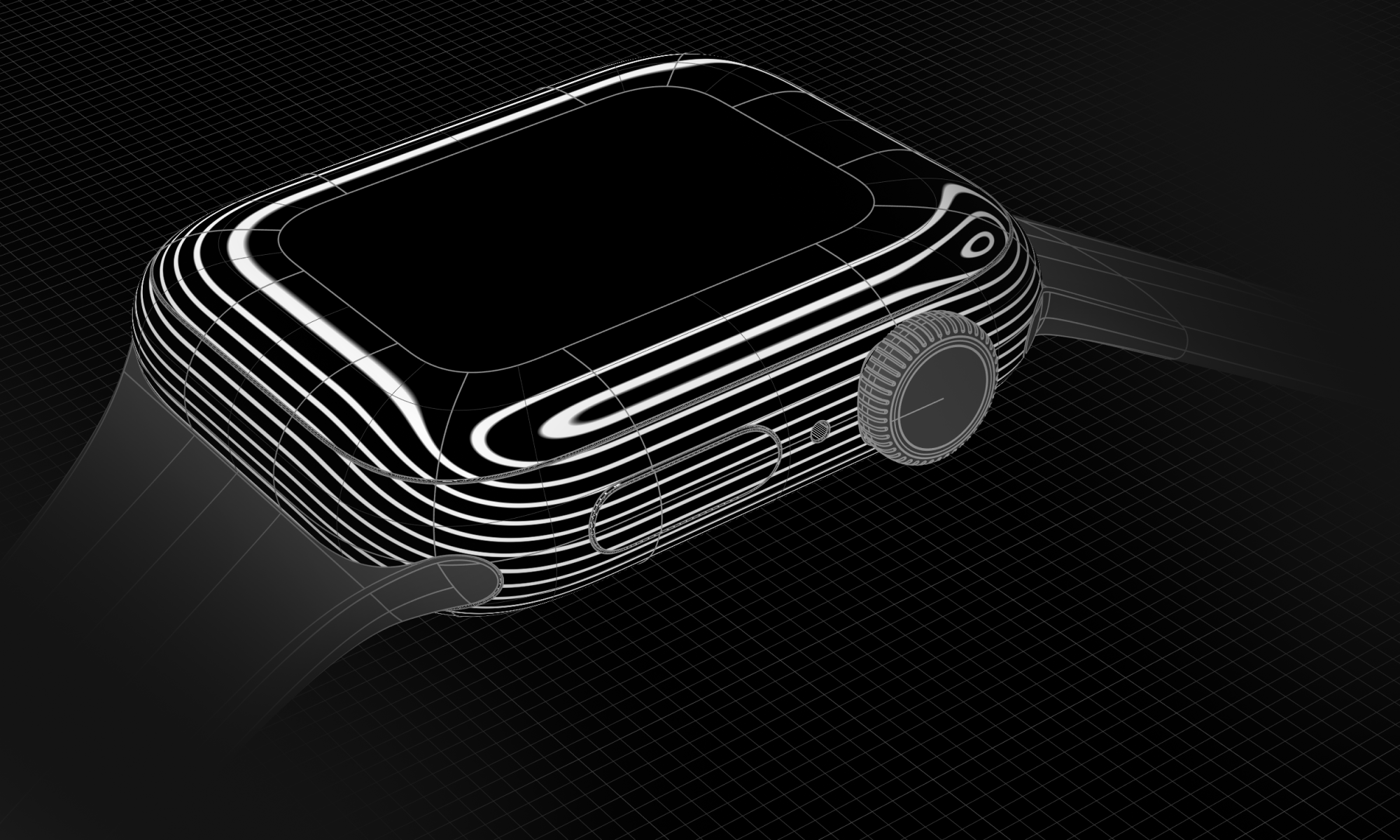 Apple Watch Series 5–3D Surface Modelling